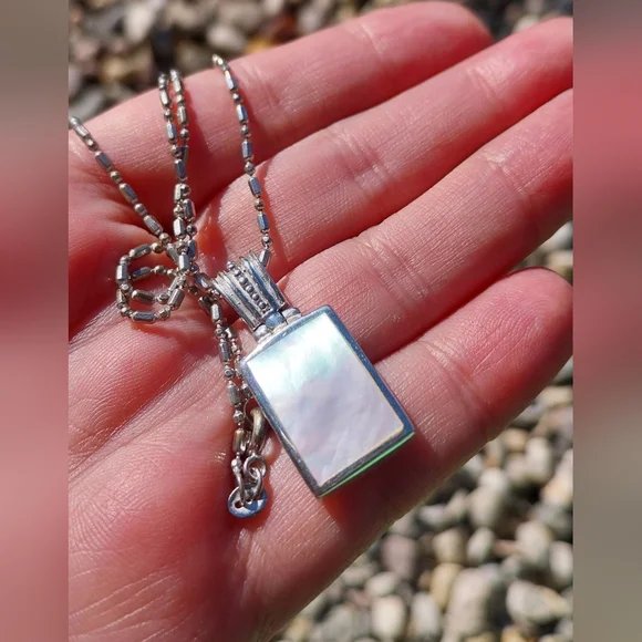 Sterling Silver Pendant & 18KGF Necklace - Picture 5 of 16